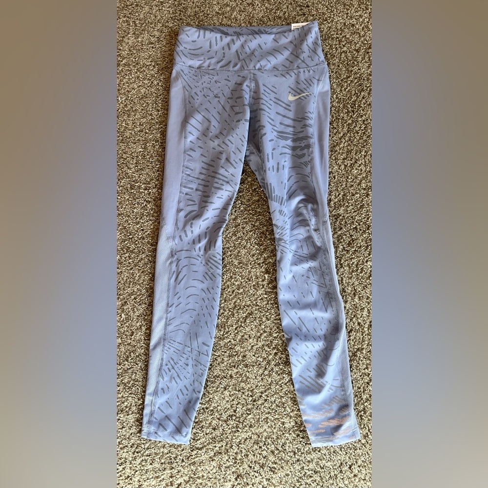 Nike Fast Running leggings size Small full length purple NWT. 1342